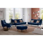 FAMSTOEL, donkerblauw textiel thumbnail 2