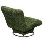 STOEL, donkergroen textiel thumbnail 4