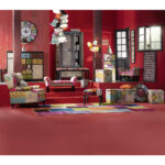 Fauteuil, veelkleurig textiel thumbnail 2
