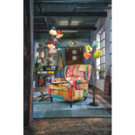 Fauteuil, veelkleurig textiel thumbnail 3