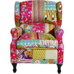 Fauteuil, veelkleurig textiel thumbnail 4