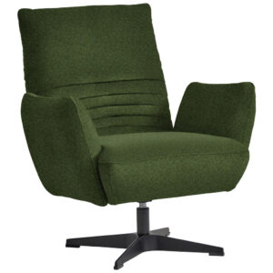 Fauteuil, groen textiel