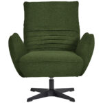 Fauteuil, groen textiel thumbnail 4