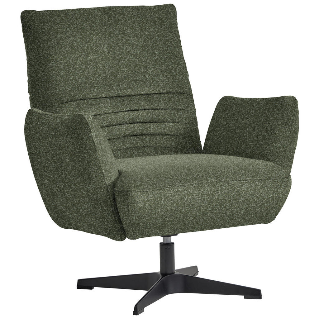 Fauteuil, groen textiel