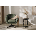 Fauteuil, groen textiel thumbnail 2