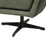 Fauteuil, groen textiel thumbnail 4