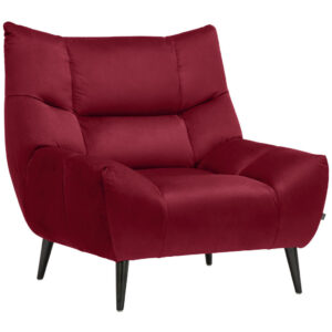 Fauteuil, rood textiel