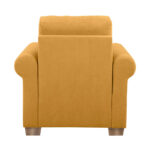 Fauteuil, geel textiel thumbnail 5