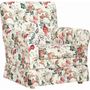 Fauteuil, veelkleurig textiel