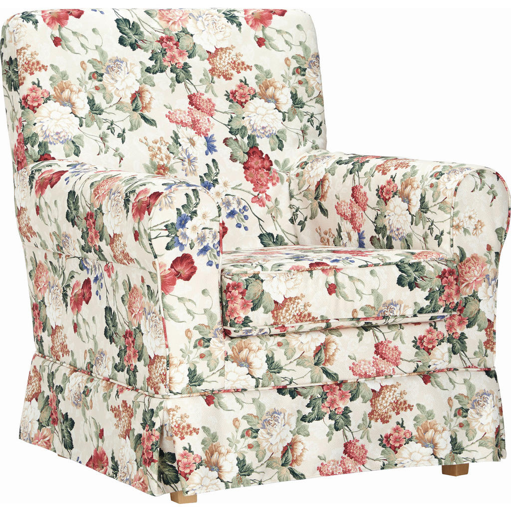 Fauteuil, veelkleurig textiel
