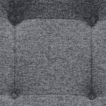 STOEL MET HOOFDSTEUN, antraciet textiel, materiaal hout thumbnail 5