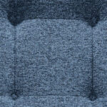 STOEL MET HOOFDSTEUN, donkerblauw houtmateriaal, textiel thumbnail 5
