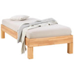 FUTONBED 90 cm x 200 cm, beukenhout (kernhout) thumbnail 2