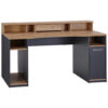 SPELTAFEL materiaal hout antraciet, kleur eiken