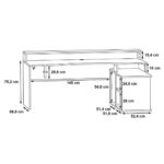 SPEELTAFEL metaal, kunststof, houtmateriaal zwart thumbnail 7