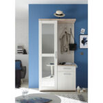 Kledingkast "Romance", wit, eikenkleur thumbnail 3
