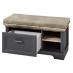 GARDEROBE BANK grafietkleur thumbnail 5