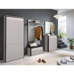 GARDEROBEBANK zwart, beige thumbnail 2