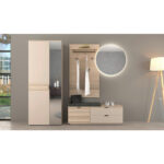 KLEDINGBANK antraciet, eiken, kamir thumbnail 2