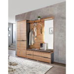 GARDEROBE in grafietkleur, ambachtelijk eikenhout thumbnail 3