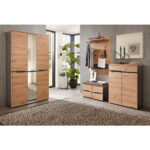 GARDEROBE in grafietkleur, ambachtelijk eikenhout thumbnail 2