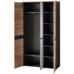 GARDEROBE in grafietkleur, ambachtelijk eikenhout thumbnail 3