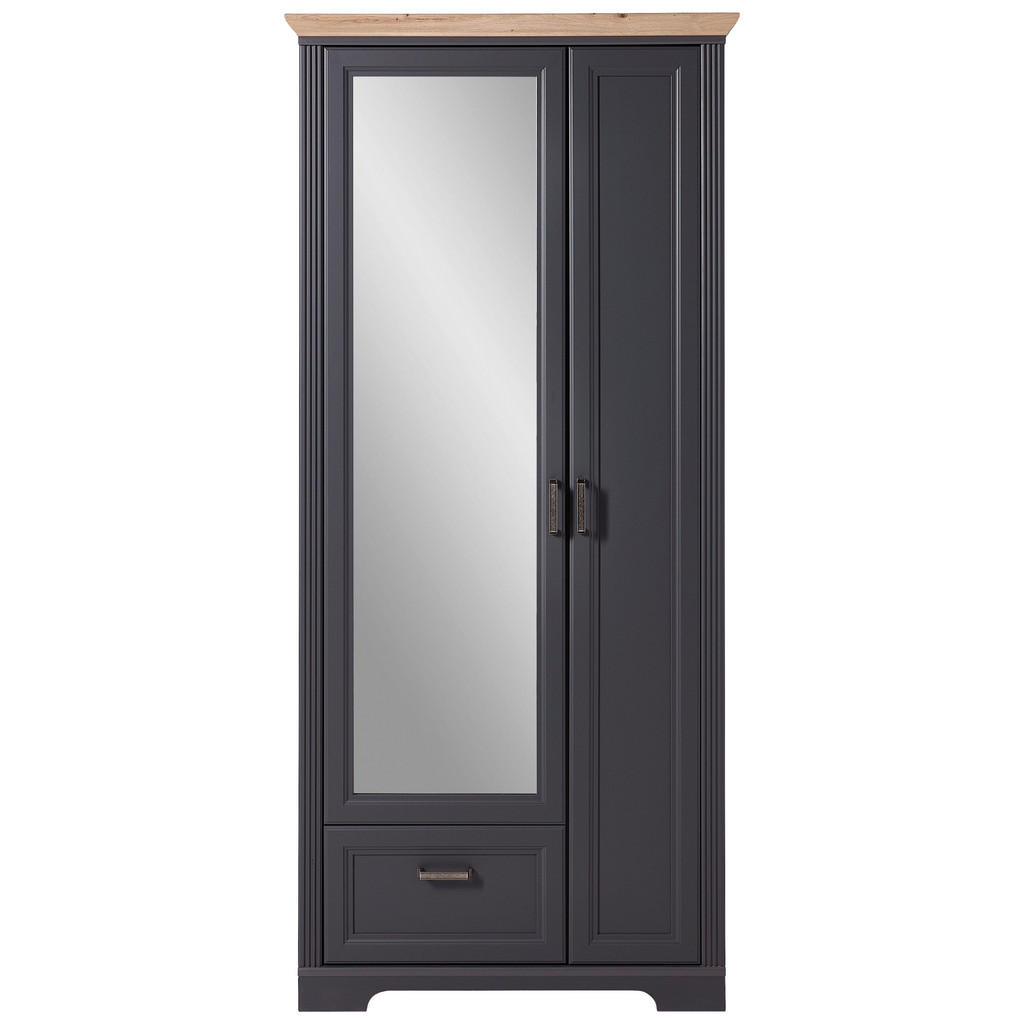 GARDEROBE in grafietkleur