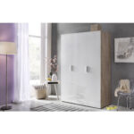 GARDEROBE wit, eikenkleur thumbnail 2