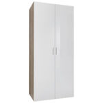 GARDEROBE wit, eikenkleur thumbnail 1