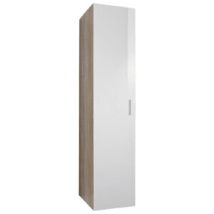GARDEROBE wit, eikenkleur