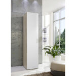 GARDEROBE wit, eikenkleur thumbnail 3