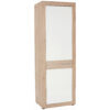 GARDEROBE wit, eikenkleur