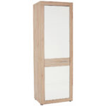 GARDEROBE wit, eikenkleur thumbnail 1