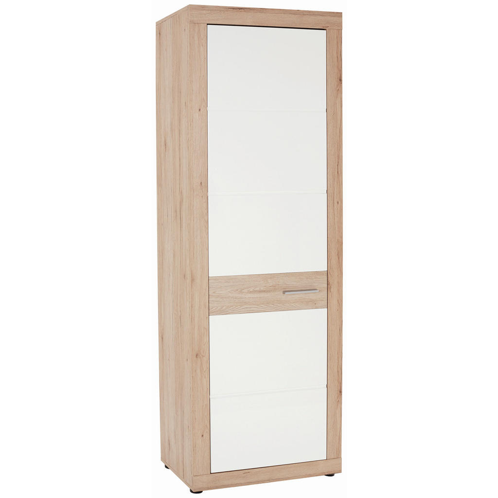 GARDEROBE wit, eikenkleur