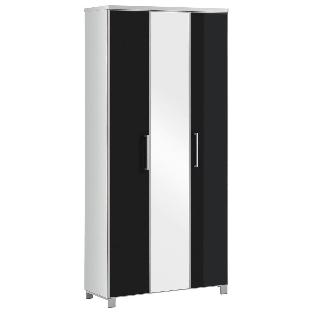 GARDEROBE antraciet, wit