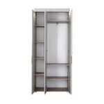 GARDEROBE in de kleur zilver eiken thumbnail 2