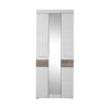 GARDEROBE in de kleur zilver eiken