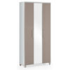 GARDEROBE wit, bruingrijs