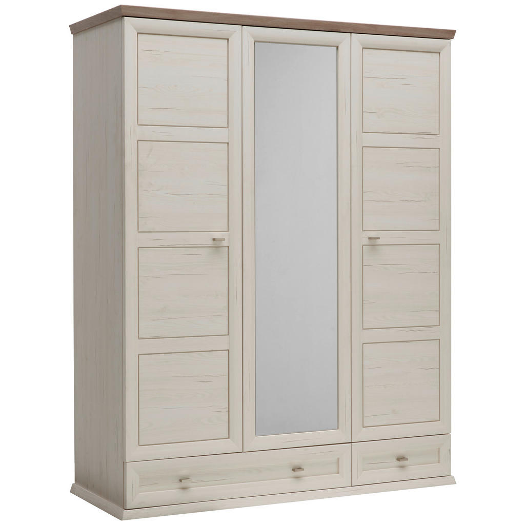 GARDEROBE kleur grenen, lichtgrijs