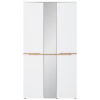 GARDEROBE wit, ambachtelijk eiken