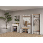 GARDEROBE wit, ambachtelijk eiken thumbnail 2