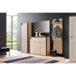 GARDEROBE zwart, ambachtelijk eiken thumbnail 2