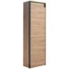 GARDEROBE zwart, ambachtelijk eiken
