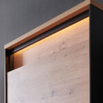 GARDEROBE zwart, ambachtelijk eiken thumbnail 4