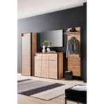 GARDEROBE zwart, ambachtelijk eiken thumbnail 5