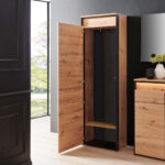 GARDEROBE zwart, ambachtelijk eiken thumbnail 6