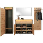 GARDEROBE zwart, ambachtelijk eiken thumbnail 7