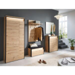 GARDEROBE zwart, ambachtelijk eiken thumbnail 2