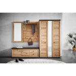 GARDEROBE zwart, ambachtelijk eiken thumbnail 2
