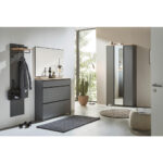 GARDEROBE grijs fineer, eikenkleur thumbnail 2